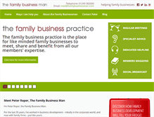 Tablet Screenshot of familybusinessman.com